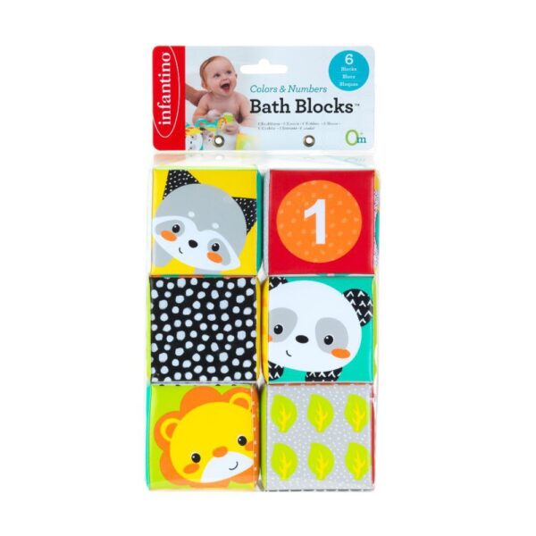 COLORS & NUMBERS BATH BLOCKS