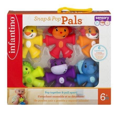 SENSORY - SNAP & POP PALS
