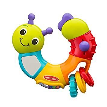 TOPSY TURVY - TWIST & PLAY CATERPILLAR RATTLE