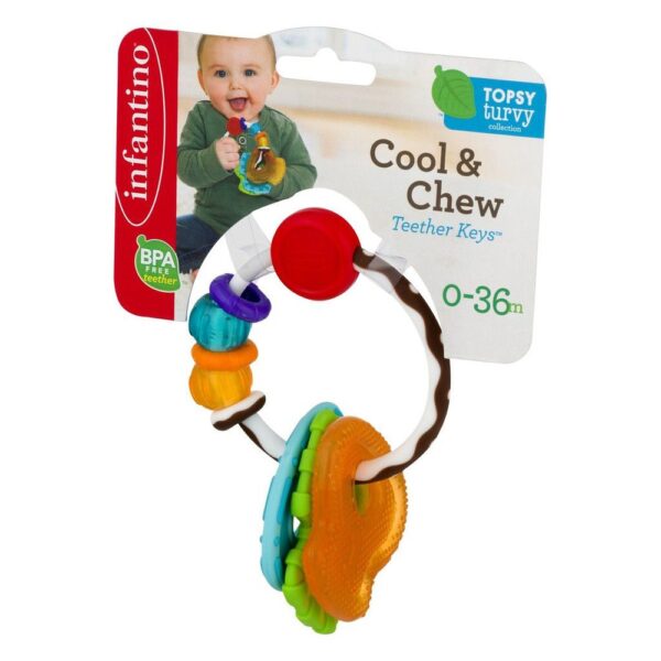 TOPSY TURVY - COOL & CHEW TEETHER KEYS