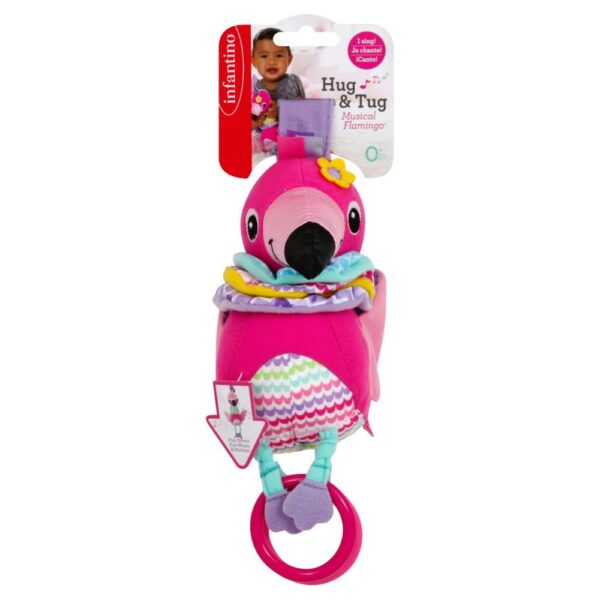 HUG & TUG MUSICAL FLAMINGO