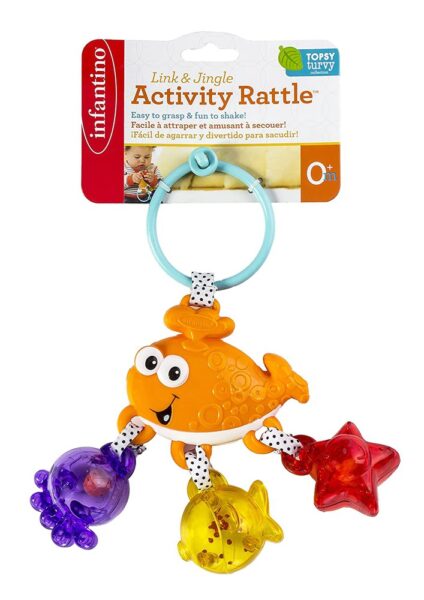 JINGLE SEA CHARMS FISH RATTLE