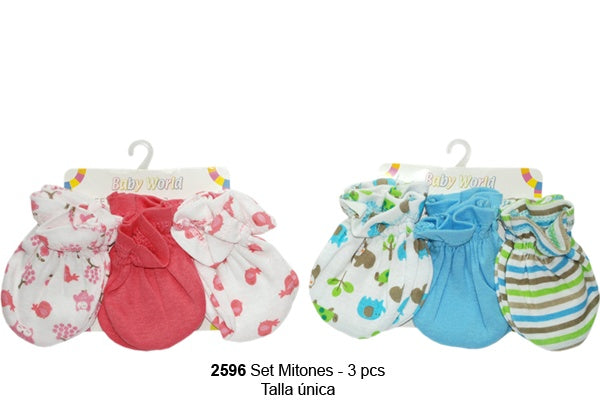 Set Mitones 3 pares