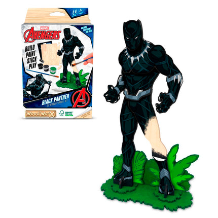 WOOD WORX MARVEL - BLACK PANTHER