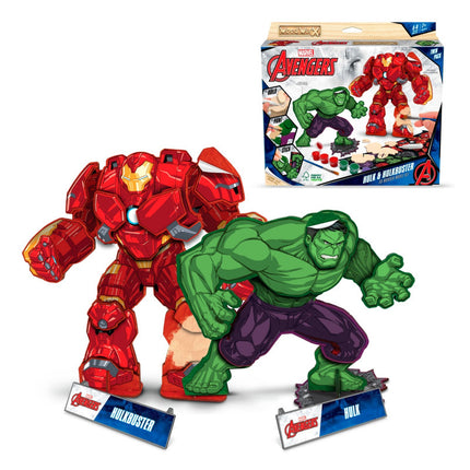 WOOD WORX MARVEL - THE HULK V/S HULKBUSTER