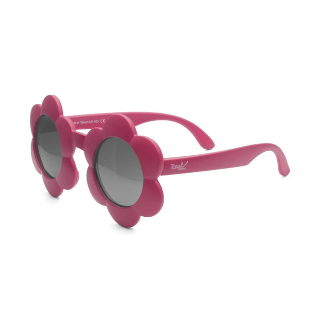 Lentes De Sol Para Niños Flores 2+ Fucsia