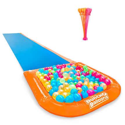 DESLIZADOR DE AGUA PEQUEÑO CON 3 BOQUILLAS CON BOMBAS DE AGUA DE LLENADO RAPIDO BUNCH O BALLONS