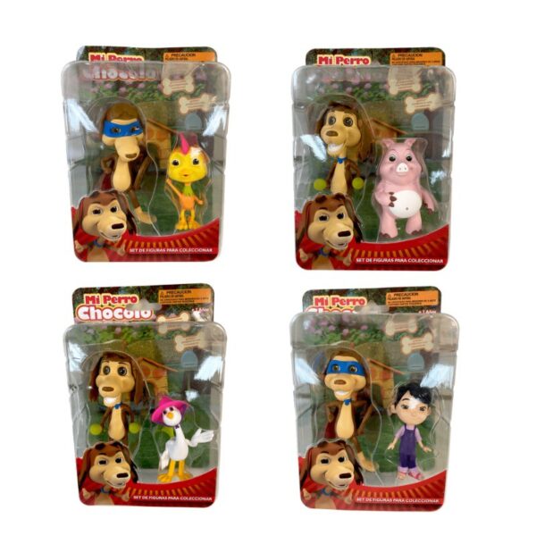 FIGURAS COLECIONABLES MI PERRO CHOCOLO