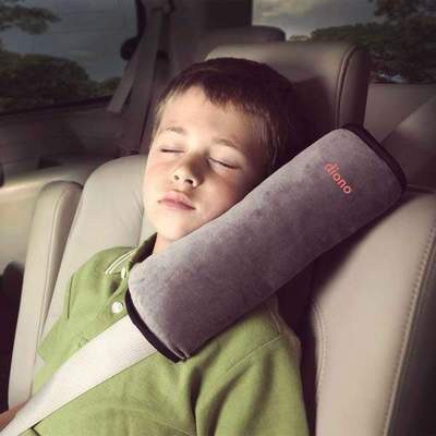 Almohada para Cinturón de Seguridad Gris