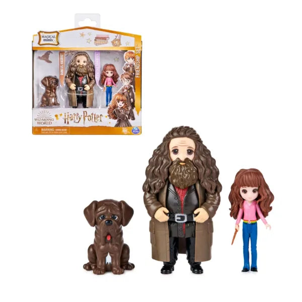 HARRY POTTER HERMIONE Y HAGRID