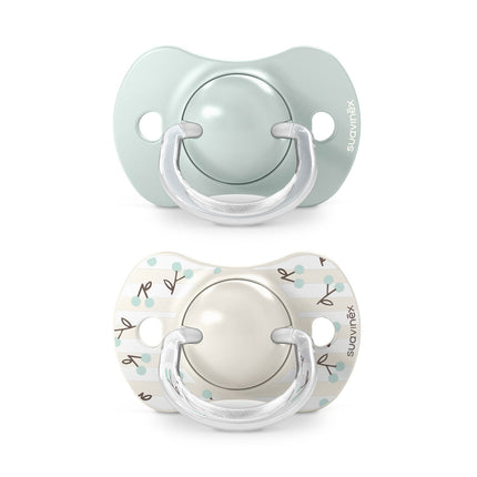 Chupetes Verde Birdies con Tetina Fisiológica SX Pro de Silicona 0/6 meses