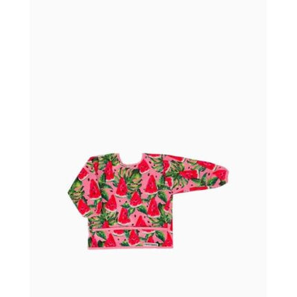 Babero manga larga Twistshake Sandía