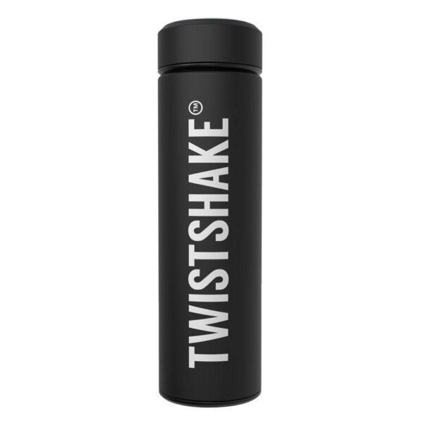 Termo para agua Twistshake Hot & Cold 420ml Negro