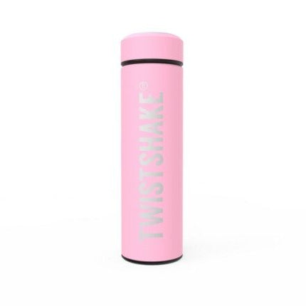Termo para agua Twistshake Hot & Cold 420ml Rosado Pastel