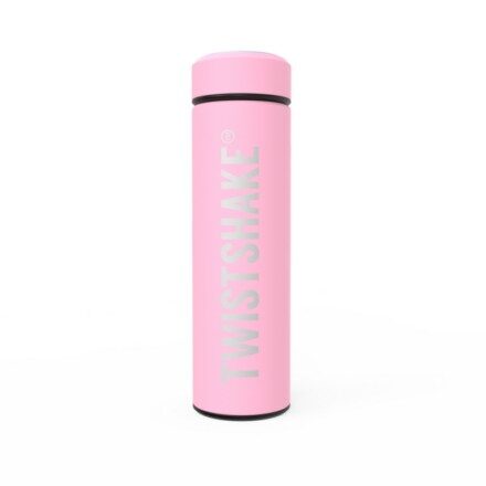 Termo para agua Twistshake Hot & Cold 420ml Rosado Pastel
