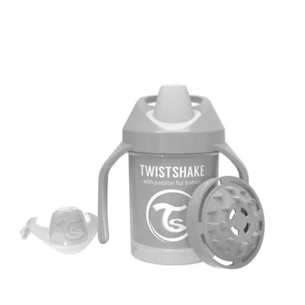 Vaso Twistshake Mini Cup 230ml 4+m Gris Pastel