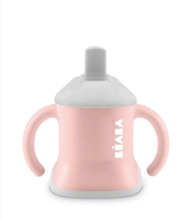 Vaso de entrenamiento evolutivo 3 en 1 - Rosa Antiguo