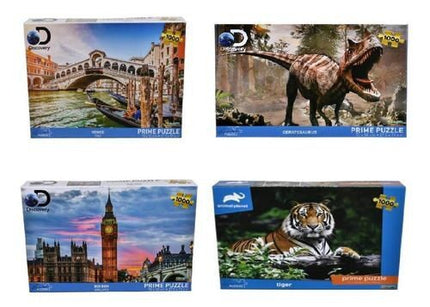 PUZZLE 2D DE 1000 PIEZAS DISCOVERY - ANIMAL PLANET
