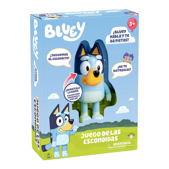 FIGURA BLUEY ESCONDE Y ENCUENTRA ELECTRONICA DE 15 CMS