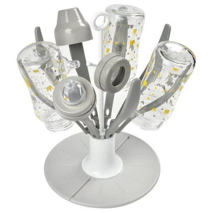 SECADOR DE MAMADERAS FLOR GRIS