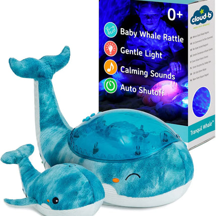 Familia Ballena Tranquil Azul