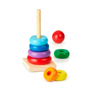 APILADOR ARCOIRIS DE MADERA MELISSA AND DOUG - 6073090