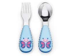 SET CUCHARA Y TENEDOR ZOO - BUTTERFLY