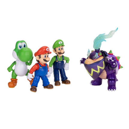Pack 4 Figuras 13 cm Nintendo Película