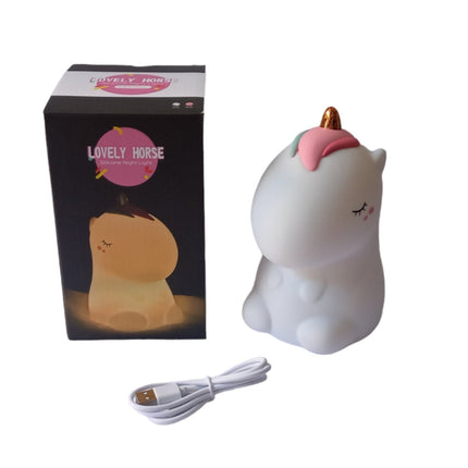 LAMPARA SILICONA UNICORNIO