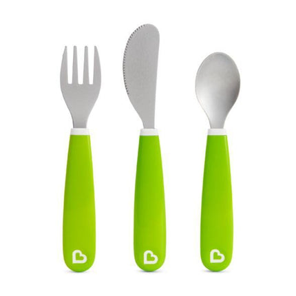 Juego de utensilios Splashª para ni–os peque–os (verde)
