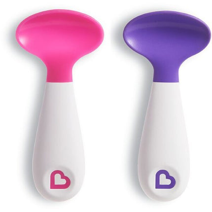 Paquete de 2 cucharas Gentle Scoop (rosa/morado)