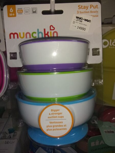 Tazones con ventosa Stay Putª - 3 paquetes