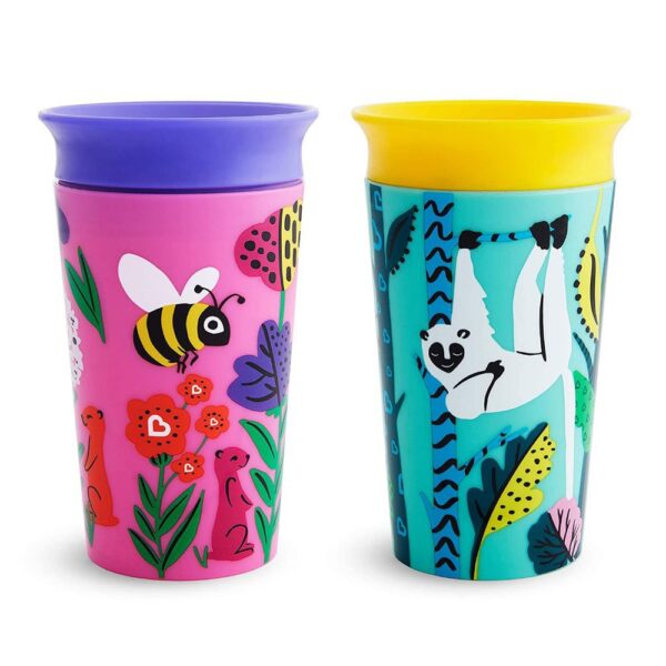 Vaso de entrenamiento Miracle¨ 360¡ WildLove de 250 g - paquete de 2 (Surtido)