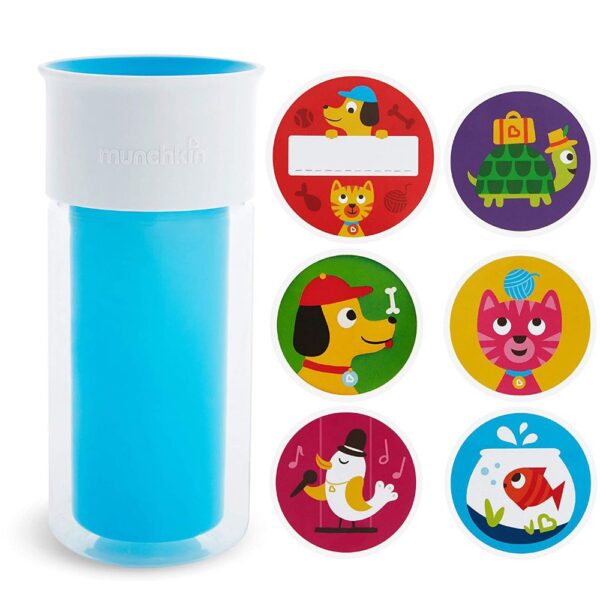 Vaso para bebŽs con aislamiento personalizado Miracle¨ 360¡ de 9 oz (surtido)
