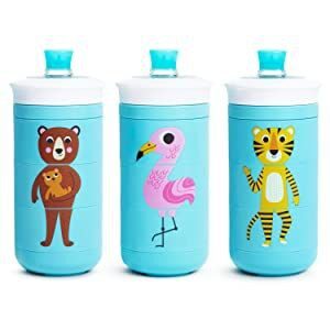 Vaso con boquilla Twistyª a prueba de mordidas de 250 g (animales - surtido)