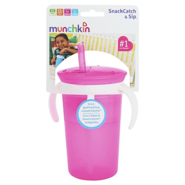 Snack Catch & Sipª (rosa)