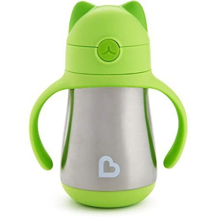 Vaso de acero inoxidable Cool Catª de 237 ml (verde)
