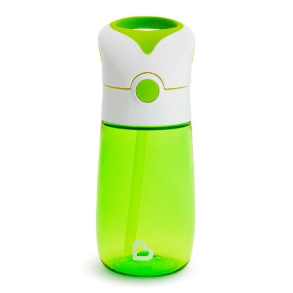 Vaso con popote Flip & Goª de 347 ml (verde)