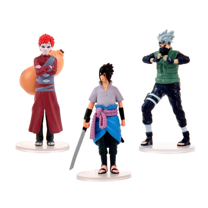 PACK 3 FIGURAS COLECCIONABLES 7 CM NARUTO - NSH2020