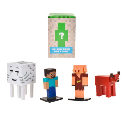 SET 5 FIGURAS 6 CMS TOPPEEZ MINECRAFT - MC2240