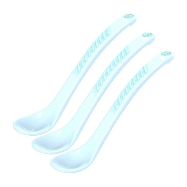Cuchara de alimentación Twistshake 4+m 3 uns Azul Pastel