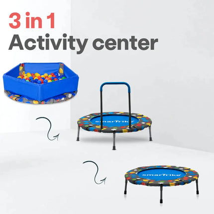 FOLDING TRAMPOLINE 2 EN 1