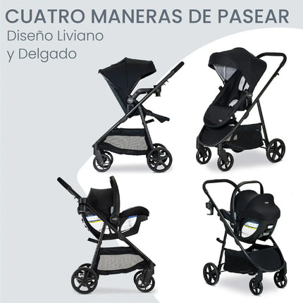 COCHE TRAVEL SYSTEM BROOK ONYX GLACIER /WILLOW