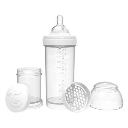 Mamadera Twistshake Anti-Cólico 260ml Blanco