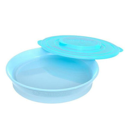 Plato Twistshake 6+m Azul Pastel