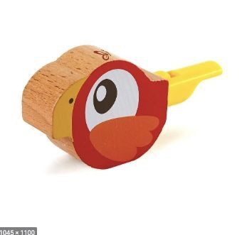 silbatos pajaro rojo