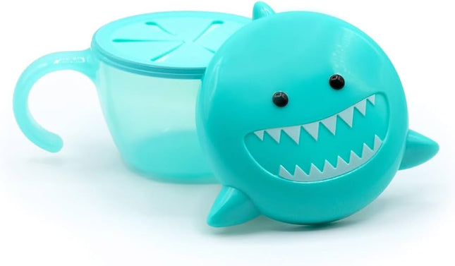 Contenedor De Snacks Anti-Derrame - Tiburón