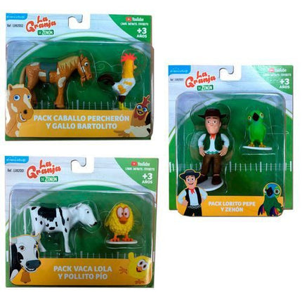 PACK 2 FIGURAS LA GRANJA DE ZENON