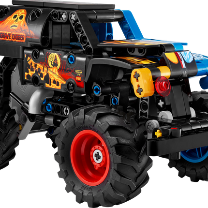 MONSTER JAM™ GRAVE DIGGER™ FUEGO Y HIELO