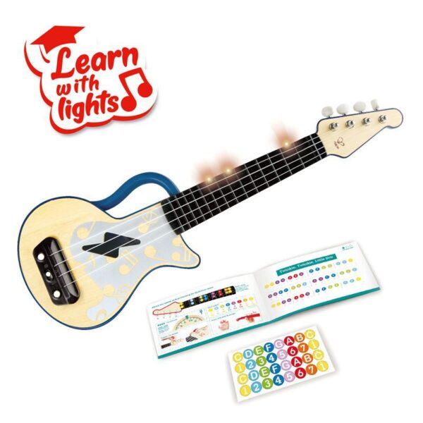 Learn with Lights Ukulele-Blue